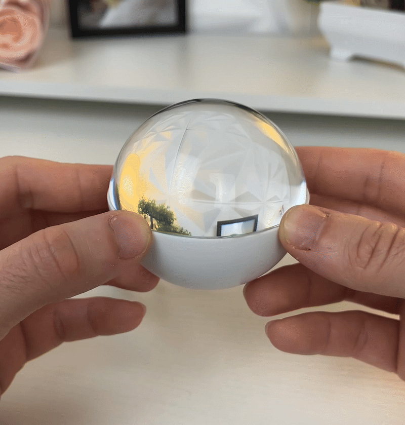 OrbofLove™ - Customisable Audio & Video Glass Ball